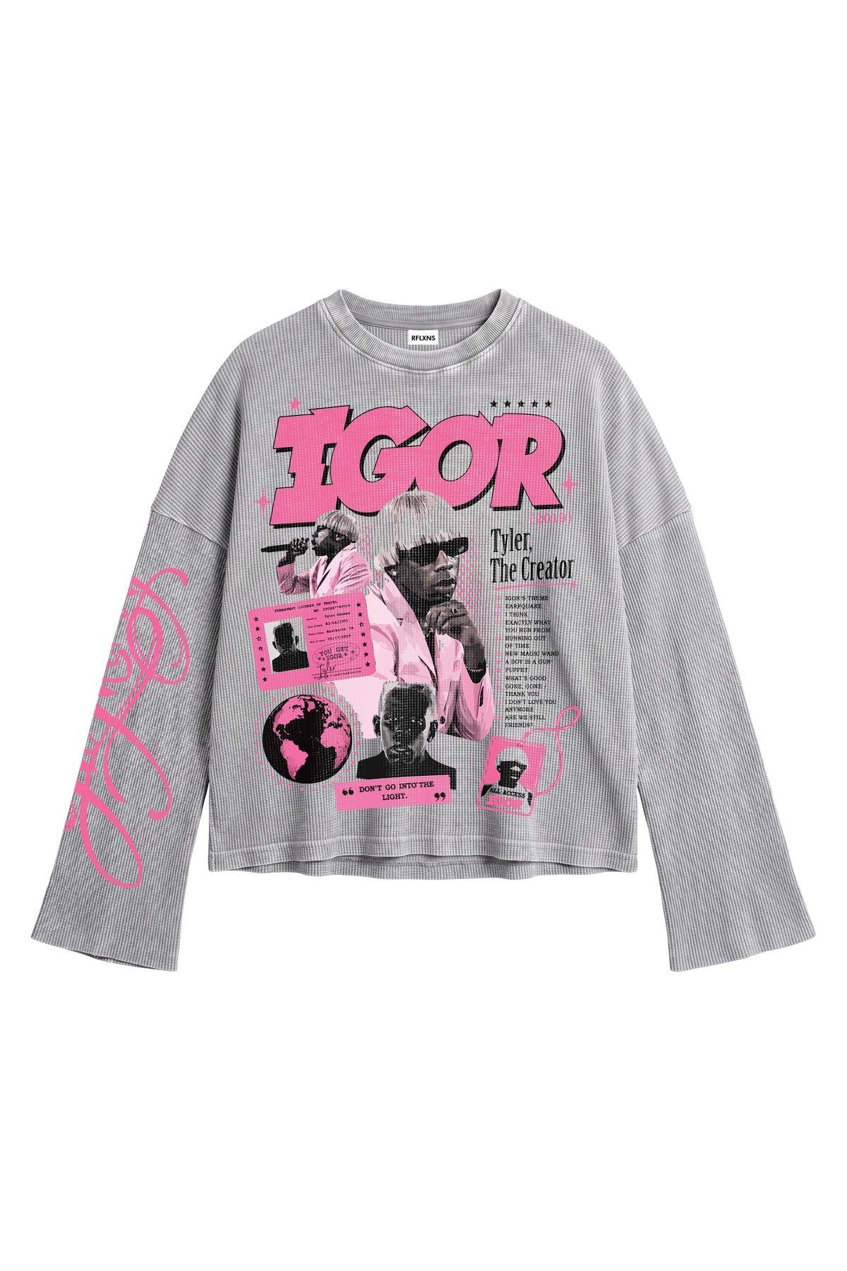 TYLER WAFFLE TEE image 1