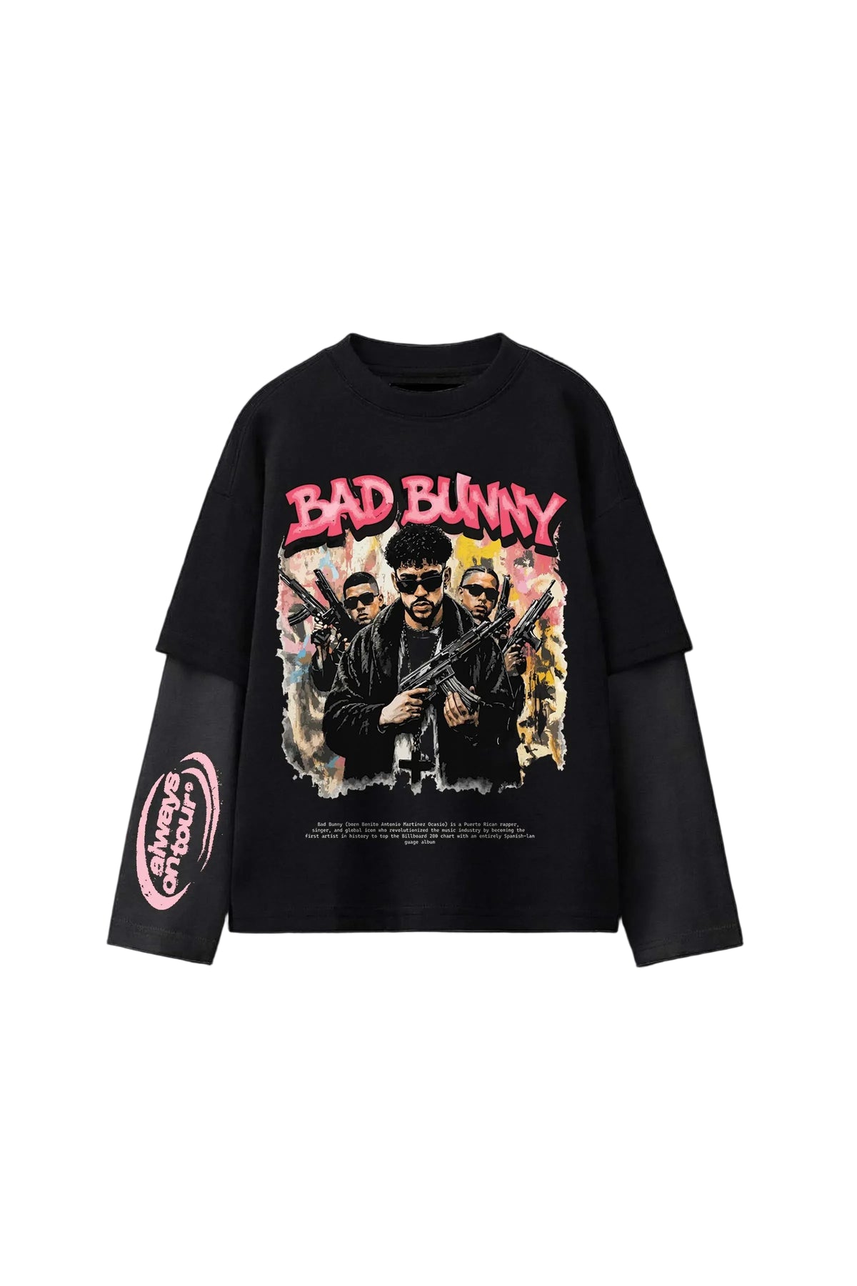 BAD BUNNY LS TEE image 1