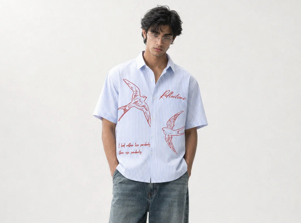 boxy fit shirt